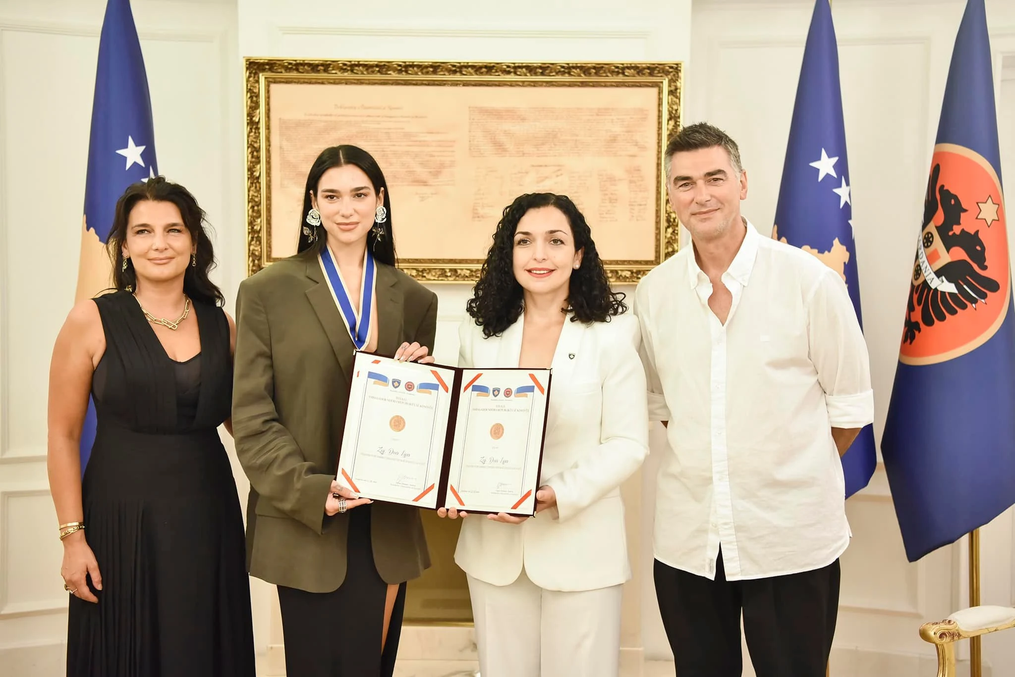 Dua Lipa Named Honorary Ambassador of Kosovo!