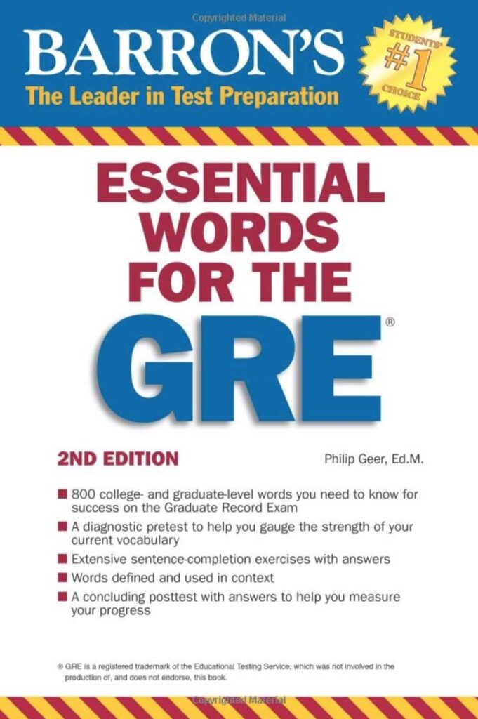 Essential Words for the GRE-Barron