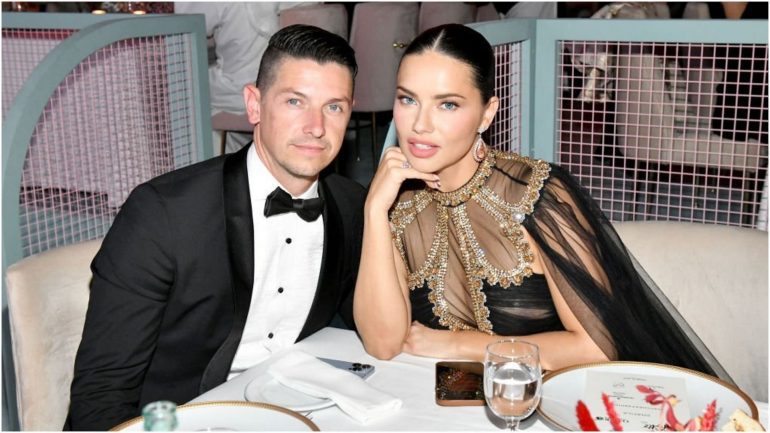 Adriana Lima Hugs First Baby with Andre Lemmers