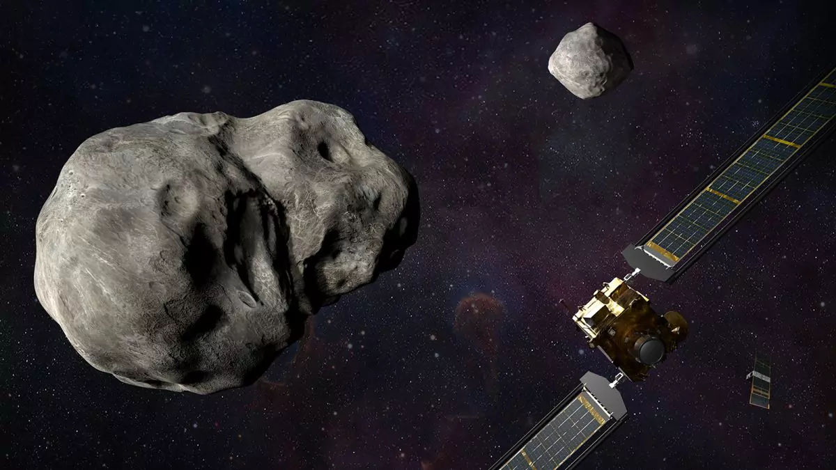 NASA's Spacecraft Prepares for an Asteroid Collision