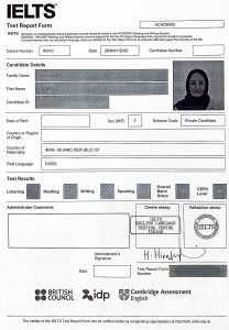 IELTS Testomonial