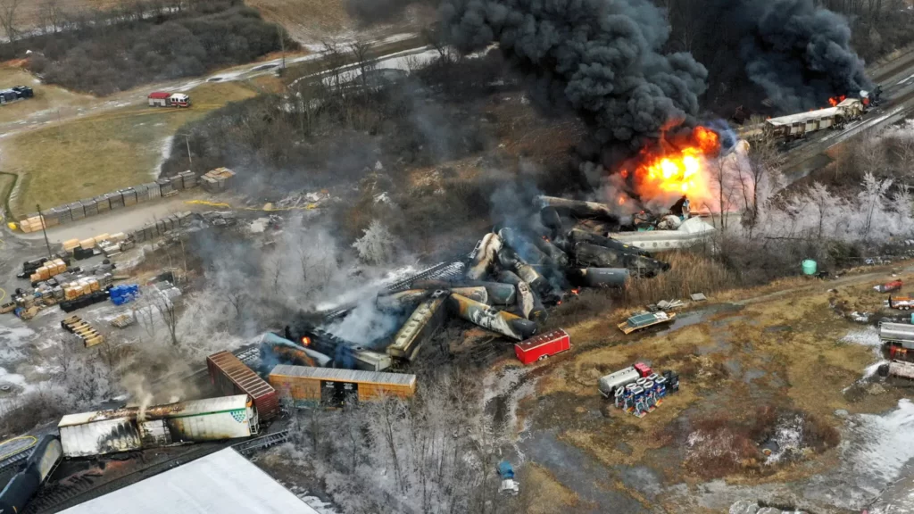 How a Derailed Train Galvanized an Ohio Town and Congress