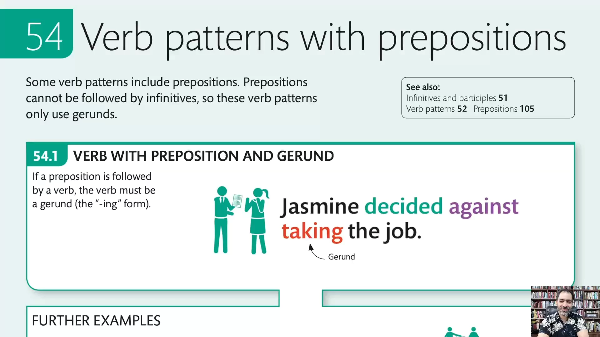 Verb Patterns with Prepositions